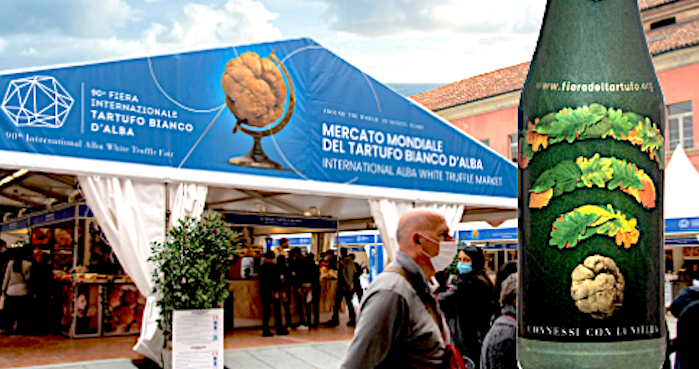 Birra Menabrea & Formaggi Botalla in degustazione alla Fiera del Tartufo bianco di Alba