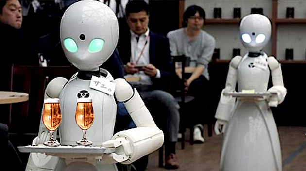 Il futuro della birra sarà questo? Prodotta dall’intelligenza artificiale e servita da un robot?