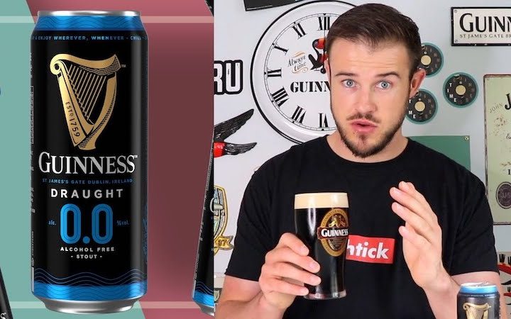 Guinness 00, la birra analcolica che arriva dal ghiaccio