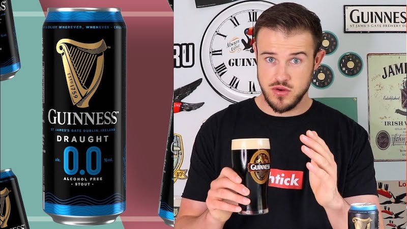 Guinness 00, la birra analcolica che arriva dal ghiaccio