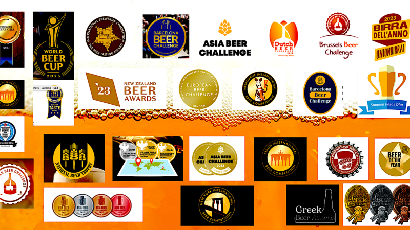 Birra e medaglie: i 30 concorsi famosi nel Mondo