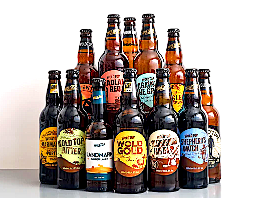 Wold Top produce una gamma di birre craft che si isppirano alle real ale britanniche