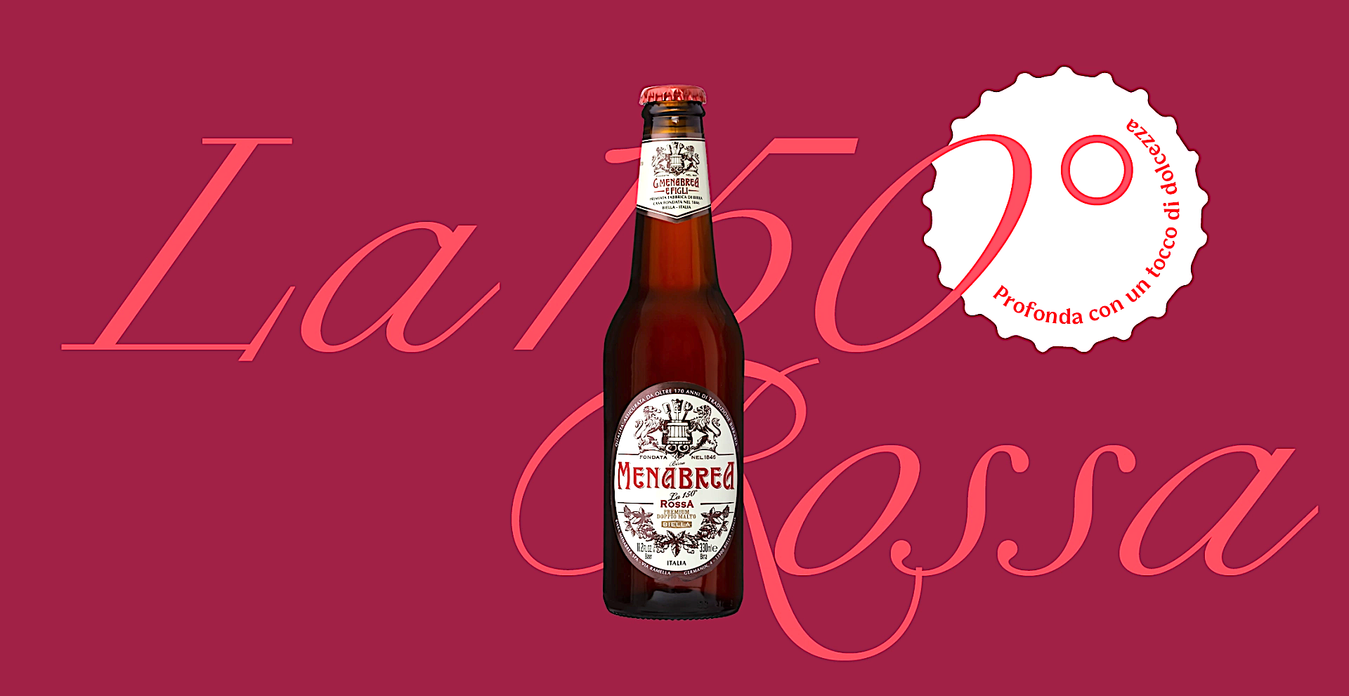 La 150* Menabrea Rossa si abbina perfettamente a piatti impegnativi