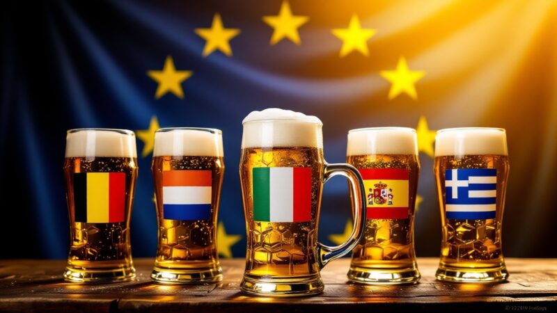 Birra in Europa: l’eccezionale resilienza del fuoricasa in Italia, Spagna e Grecia”