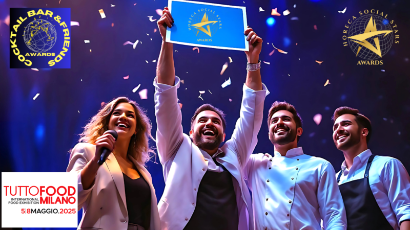 A Tuttofood 2025 due eventi esclusivi Horeca Social Stars e CocktailBar&Friends Awards